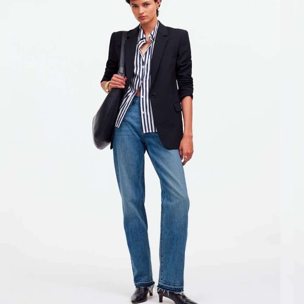 Madewell Rail Straight High Rise Jean Sz 27 Inseam 33" - Picture 16 of 16